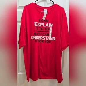 Delta Red Statement Men's T-Shirt 2xl